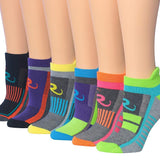 RONNOX Women's 6-Pairs Low Cut Running & Athletic Performance Tab socks Medium/Large WRLT12-A-ML - Socks