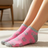 Cats & Dogs Pattern No Show Socks - 20 Pairs