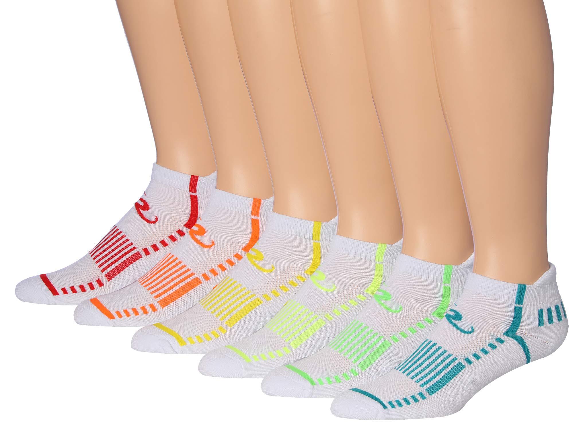 RONNOX Men's 6-Pairs Low Cut Running & Athletic Performance Tab Socks Medium/Large MRLT18-B-ML - Tipi Toe Socks