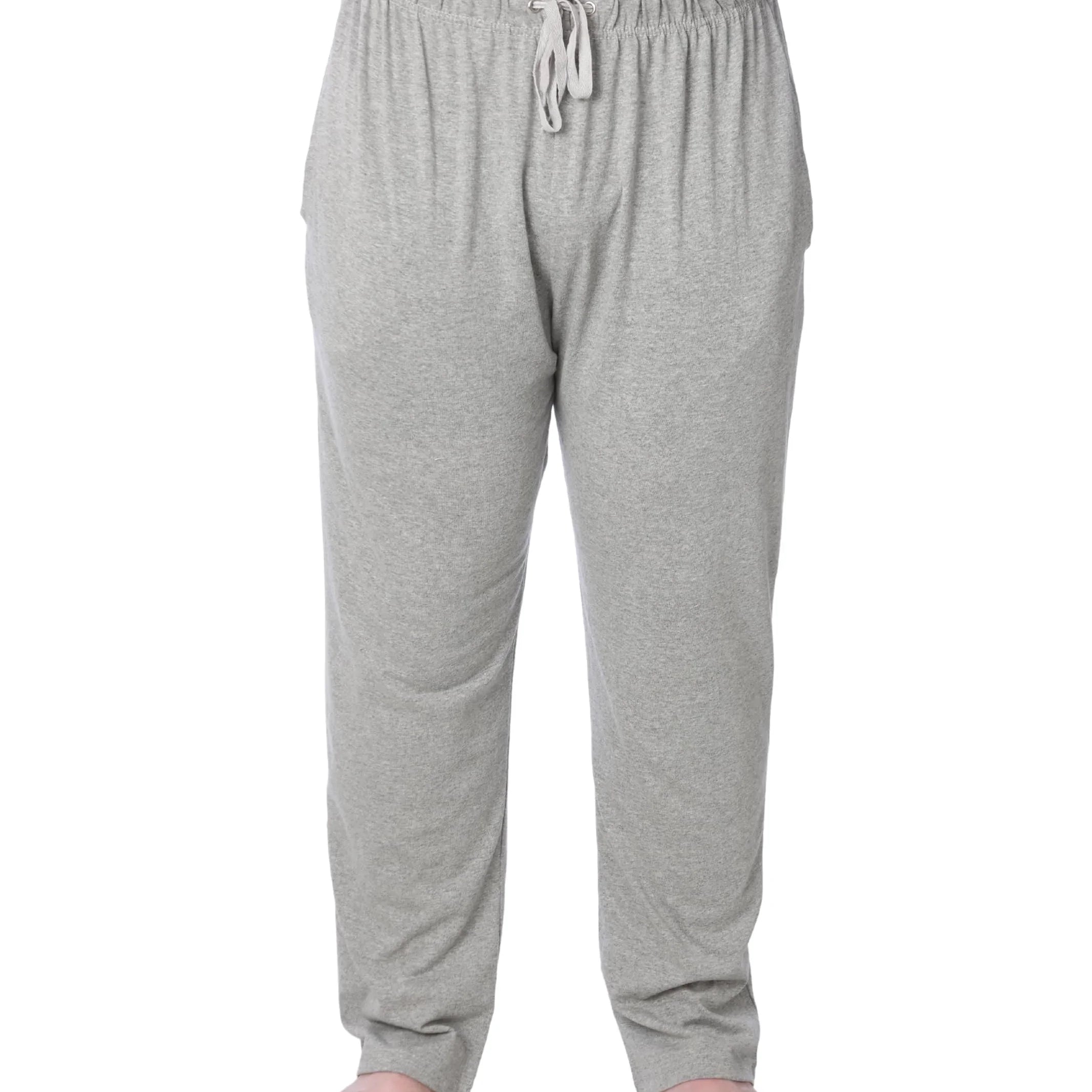 Men's Grey Medium Cotton Pajamas