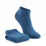 Solid Color Women's No Show Socks - 20 Pairs