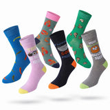 Men's Vegetable Socks - 6 Pairs
