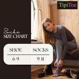 6-Pairs Women's Ragg Cotton Lightweight Colorful Pastel Tones Jacquard Pattern Crew Boot Socks - Socks