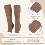 Women's Light Brown Leg Warmers