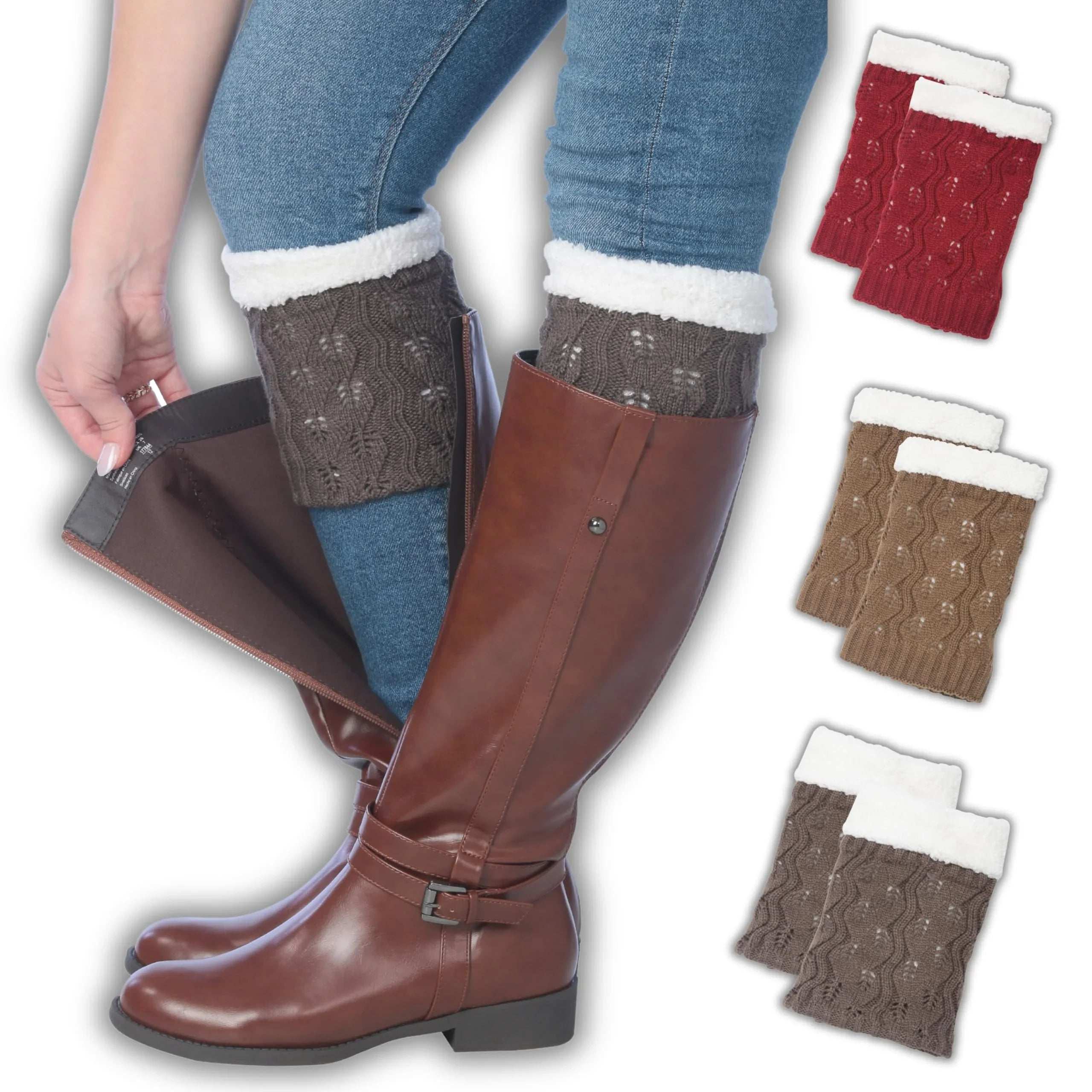 Autumn Leaves Boot Cuffs
