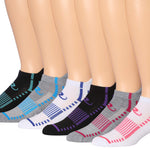 RONNOX Men's 6-Pairs Low Cut Running & Athletic Performance Tab Socks Medium/Large MRLT20-A-ML - Tipi Toe Socks