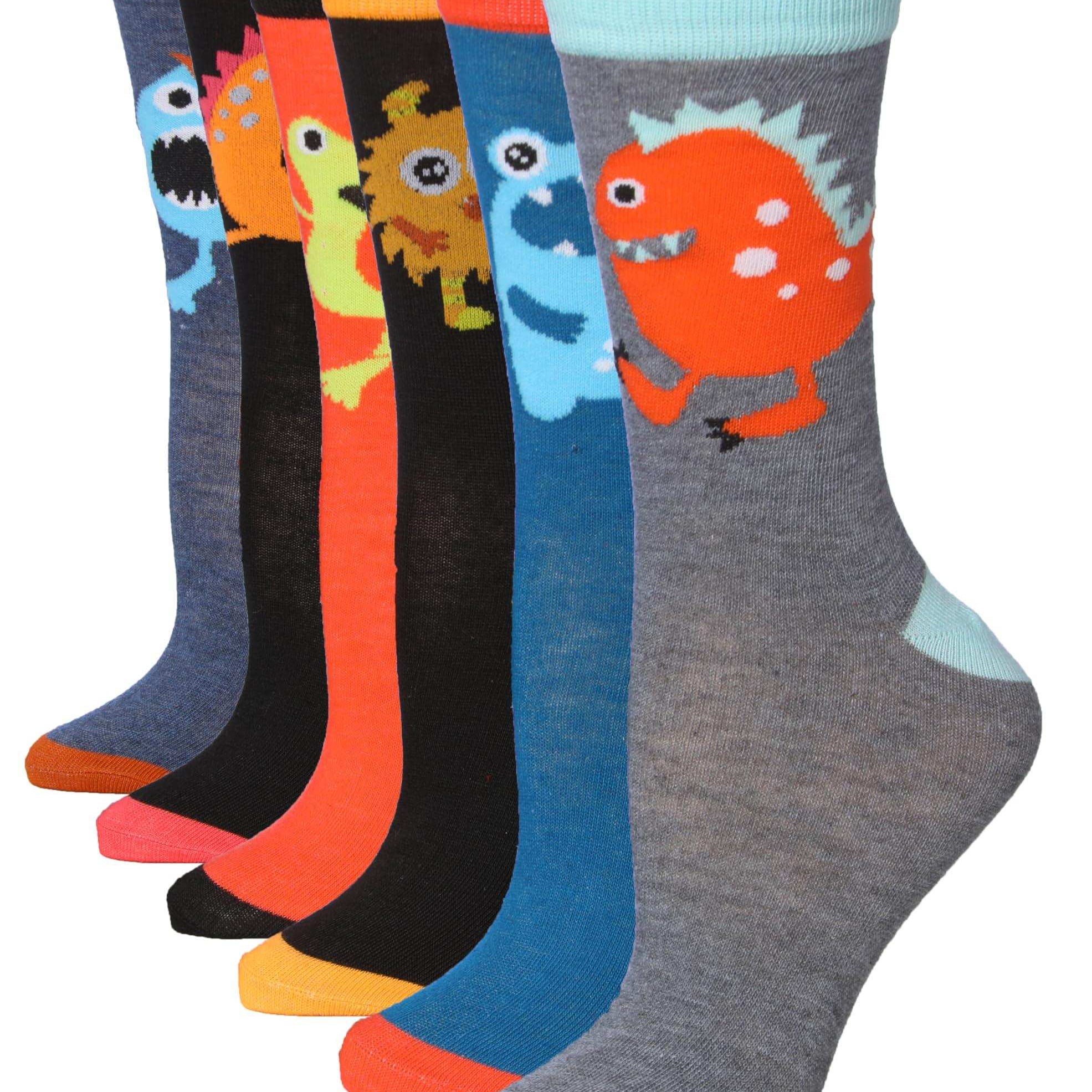 Colorful Monster Socks