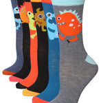 Colorful Monster Socks