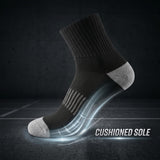 Men's Moisture Wicking Socks - 6 Pairs