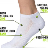 Women's Mesh Socks - 6 Pack