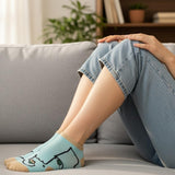Colorful Trendy No Show Socks - 20 Pairs