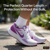 White Wonders with Rainbow Revelations Sports Socks - 12 Pairs