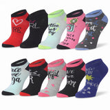 Colorful Palette Low Cut Socks - 10 Pairs