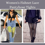 black lace tights