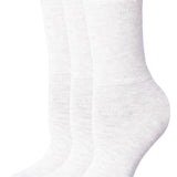 Turn-Cuff White Lace Ruffle Socks