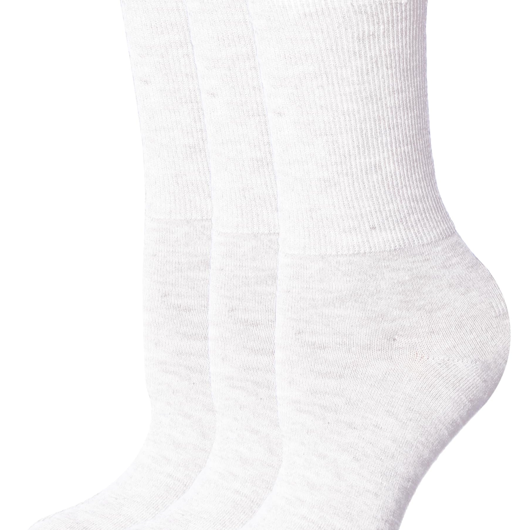 Turn-Cuff White Lace Ruffle Socks