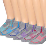 RONNOX Men's 6-Pairs Low Cut Running & Athletic Performance Tab Socks Medium/Large MRLT19-A-ML - Socks