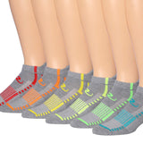 RONNOX Men's 6-Pairs Low Cut Running & Athletic Performance Tab Socks Medium/Large MRLT19-B-ML - Socks