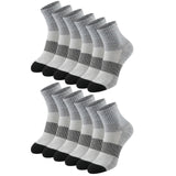 Grays Bold Black Ankle Sports Quarter Socks - 12 Pairs
