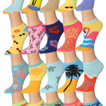 Tree No Show Socks