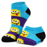 Women's Cute Monster Face No Show Socks - 20 Pairs