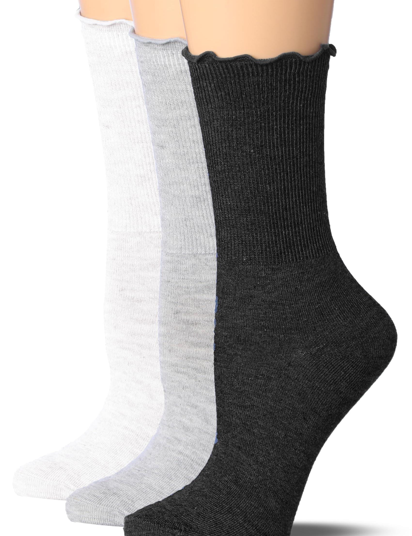 Women's Turn-Cuff Ruffle Socks