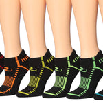RONNOX Women's 6-Pairs Low Cut Running & Athletic Performance Tab socks Socks Medium/Large WRLT17-B-ML -  Socks