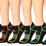 RONNOX Women's 6-Pairs Low Cut Running & Athletic Performance Tab socks Socks Medium/Large WRLT17-B-ML -  Socks