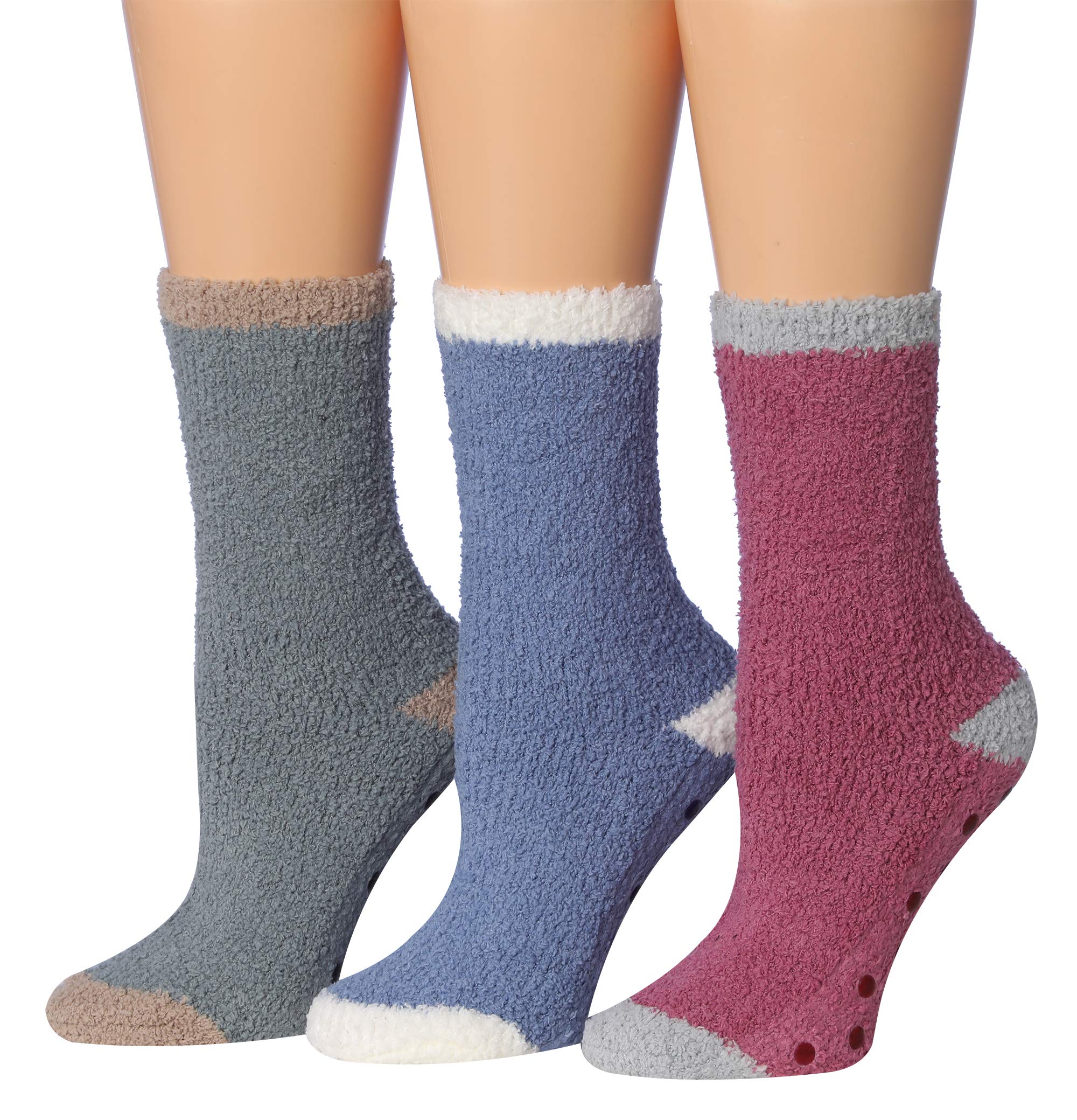 Anti-Skid Fuzzy Crew Socks