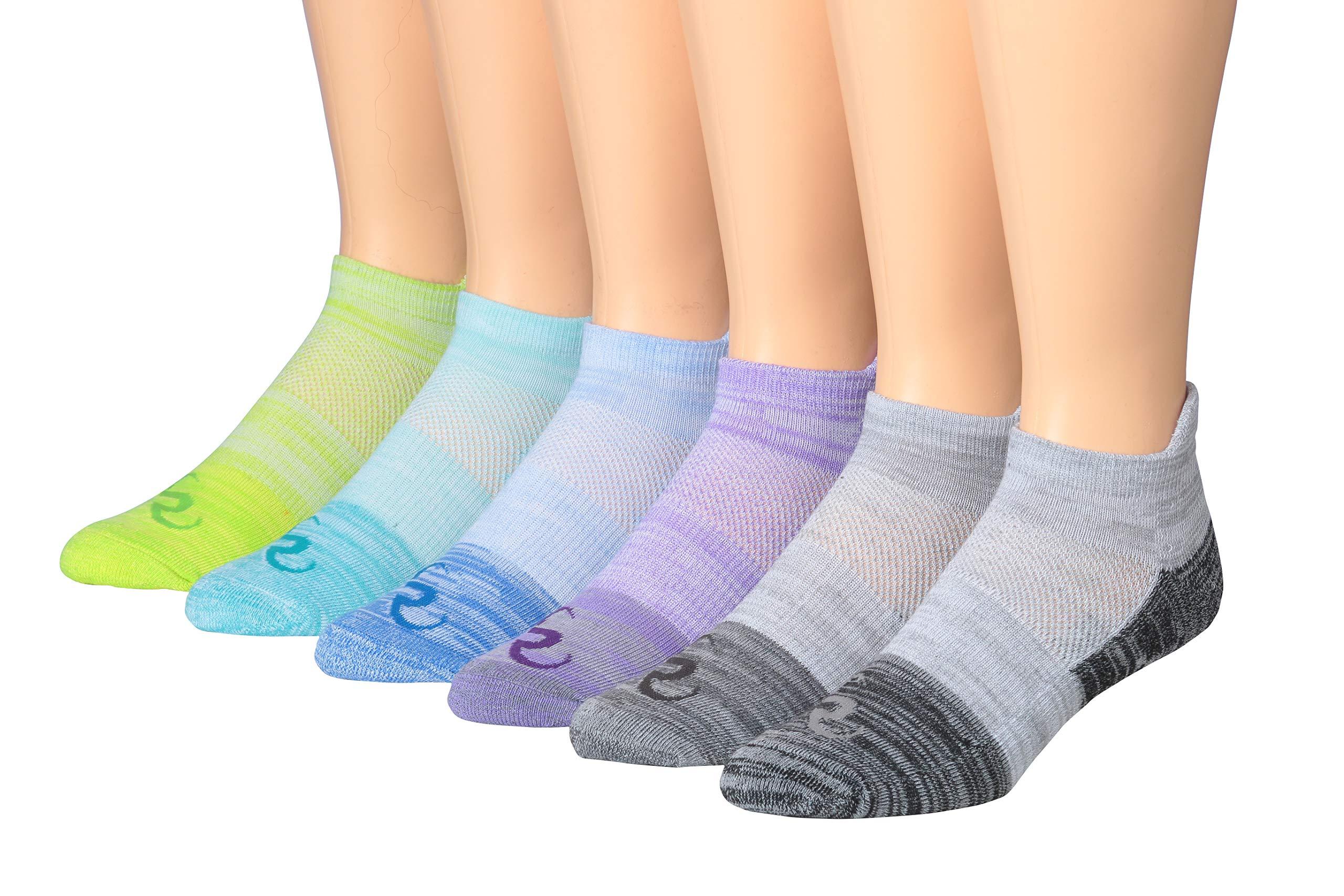 Bright Colorful No Show Socks