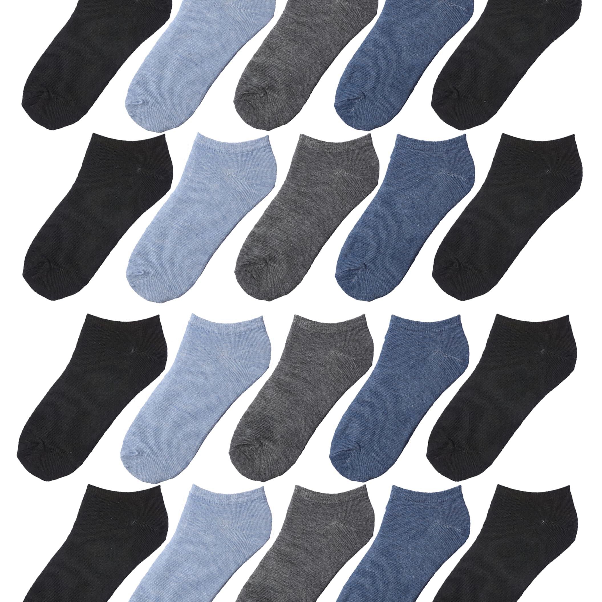 Boys Denim No show socks