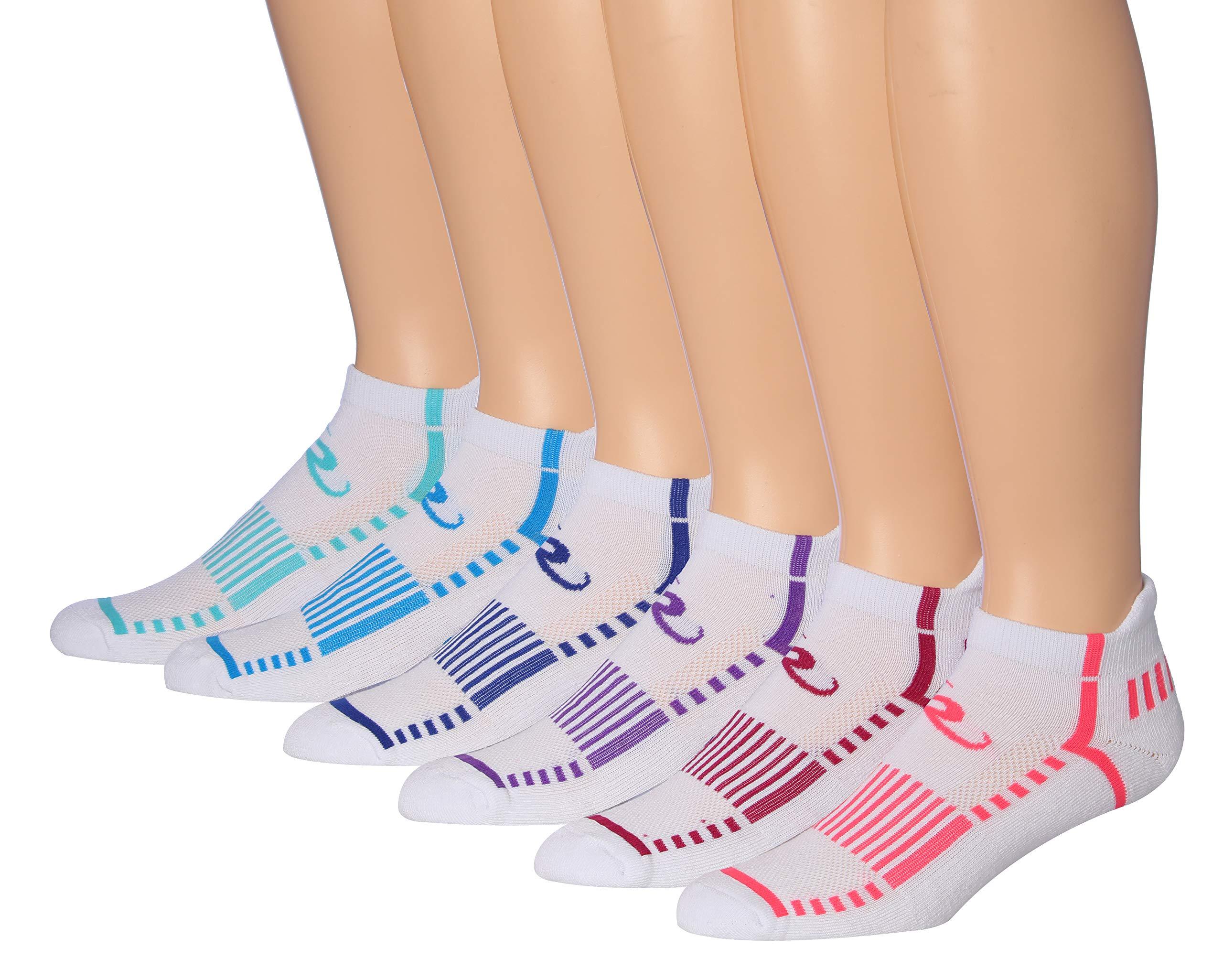 RONNOX Men's 6-Pairs Low Cut Running & Athletic Performance Tab Socks Medium/Large MRLT18-A-ML - Socks