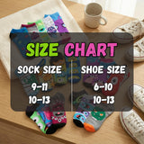 Women's Cute Monster Face No Show Socks - 20 Pairs
