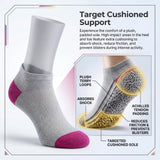 Men's Low Cut Athletic Black Grey Sports Socks - 12 Pairs