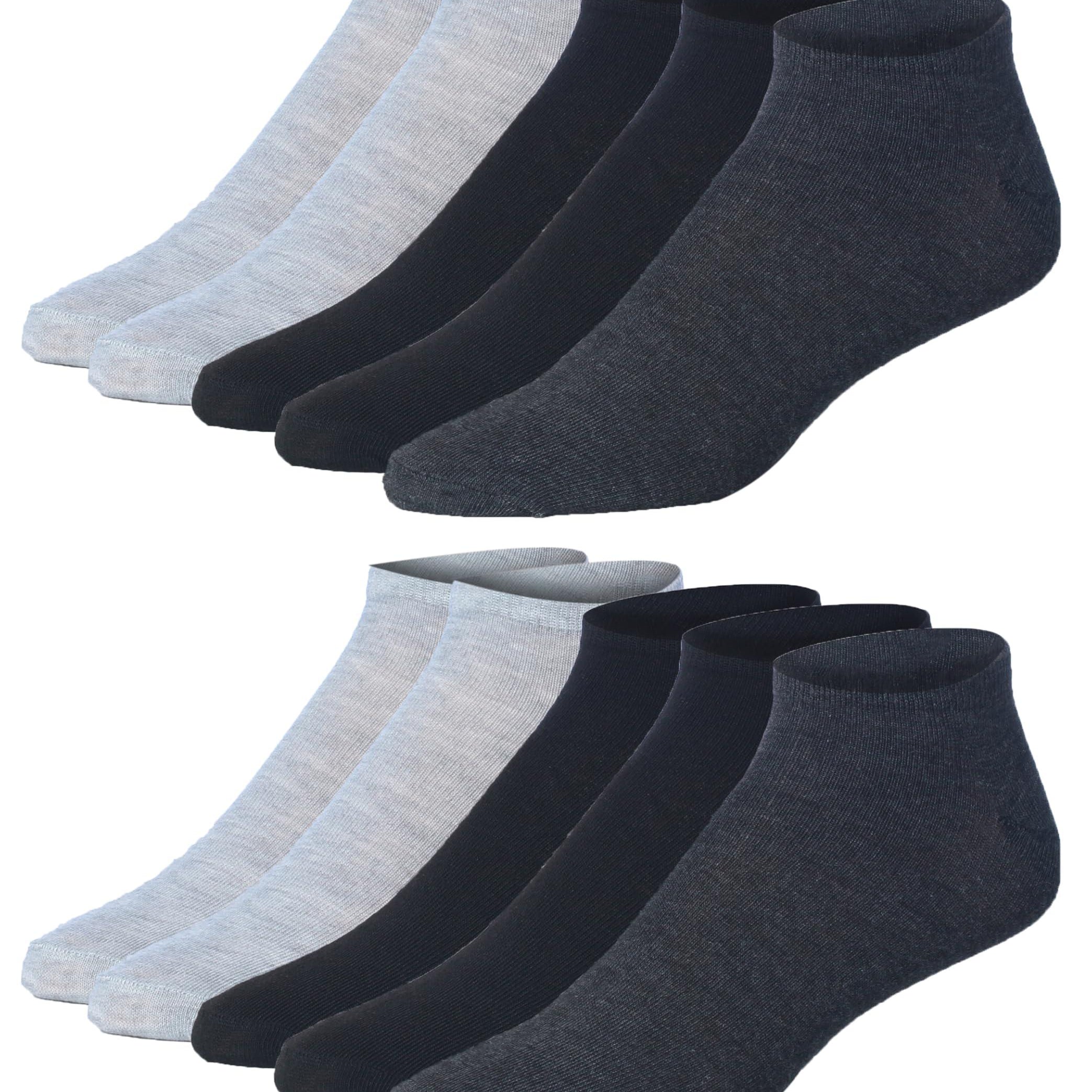 Men's Dark Low Cut Socks