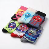 Men's Cartoon Socks - 6 Pairs