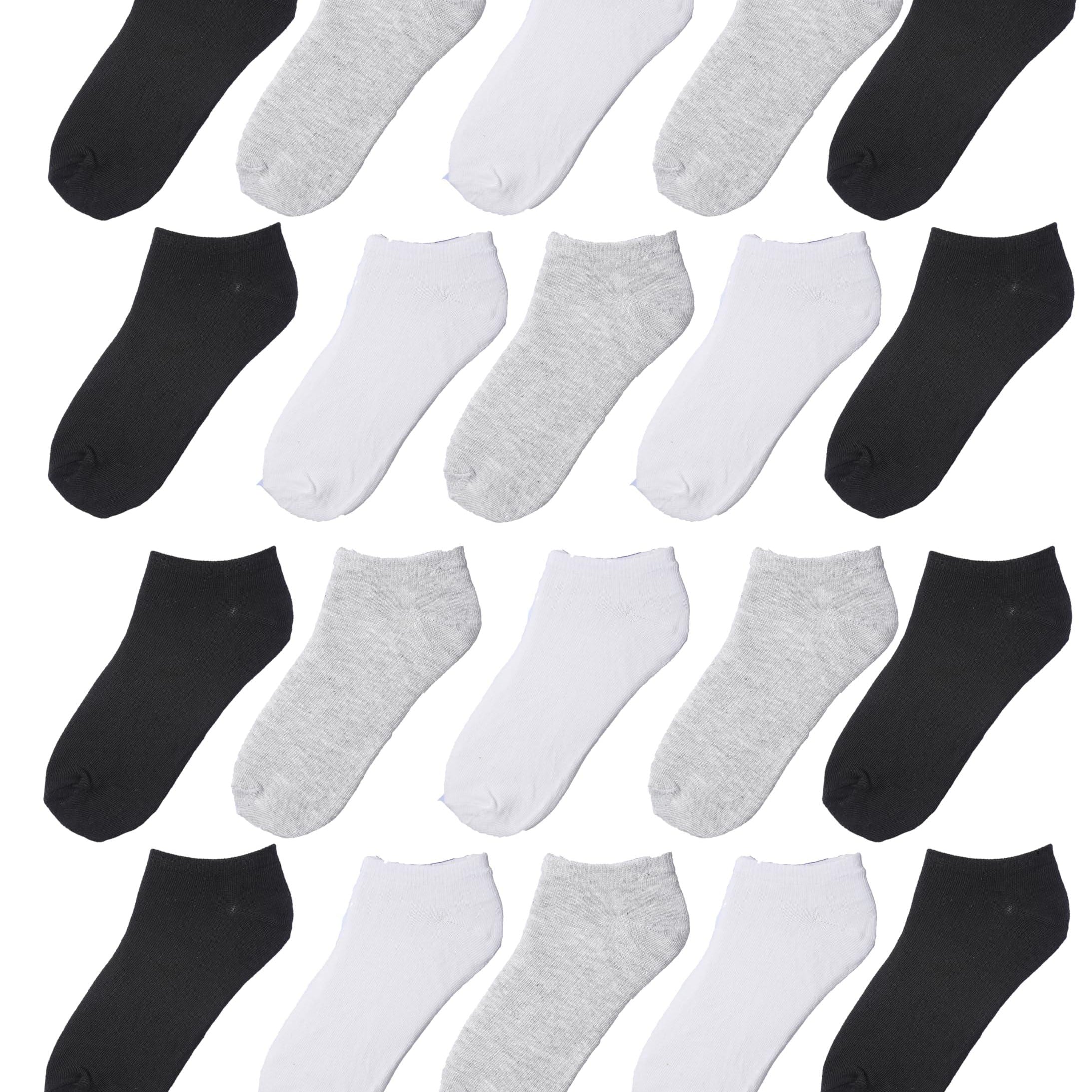 Boys Solid Color No Show Socks