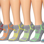 RONNOX Women's 6-Pairs Low Cut Running & Athletic Performance Tab socks Socks Medium/Large WRLT19-B-ML -  Socks