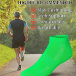 Grayscale Stripes Sports Socks for Men