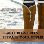 Knitted Boot Cuffs for Women
