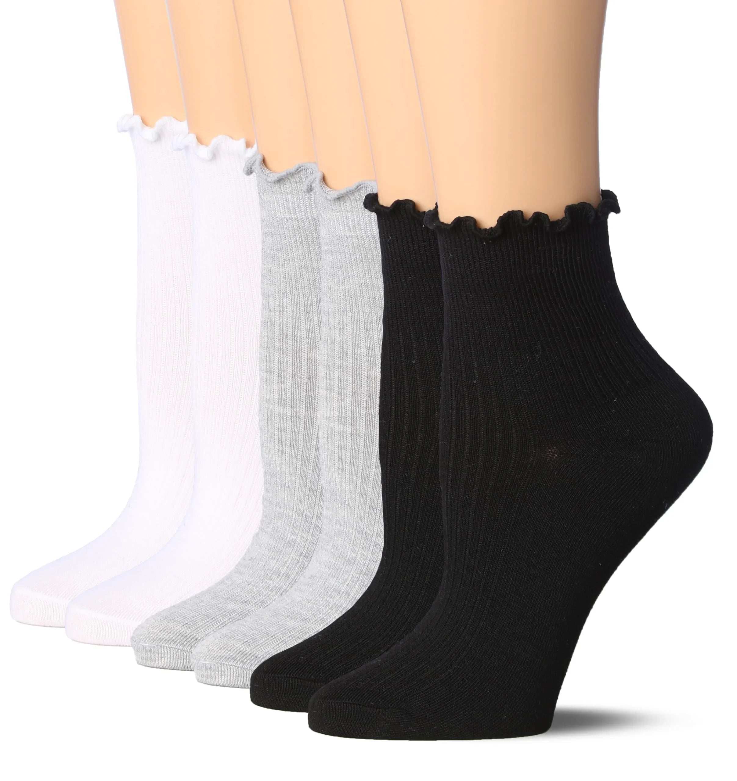 Turn-Cuff Quarter Socks
