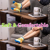 Women's 20 Pairs Blue Colored Sea Ocean Nature Patterned Low Cut/No Show Socks - Socks