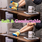 Tipi Toe Women's & Girls 20 Pairs Colorful Patterned Pastel Bloom & Bold Garden Cute Ankle Socks For Women - Tipi Toe Socks