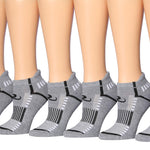 Athletic Grey Low Cut Socks