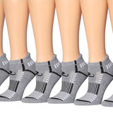 Athletic Grey Low Cut Socks