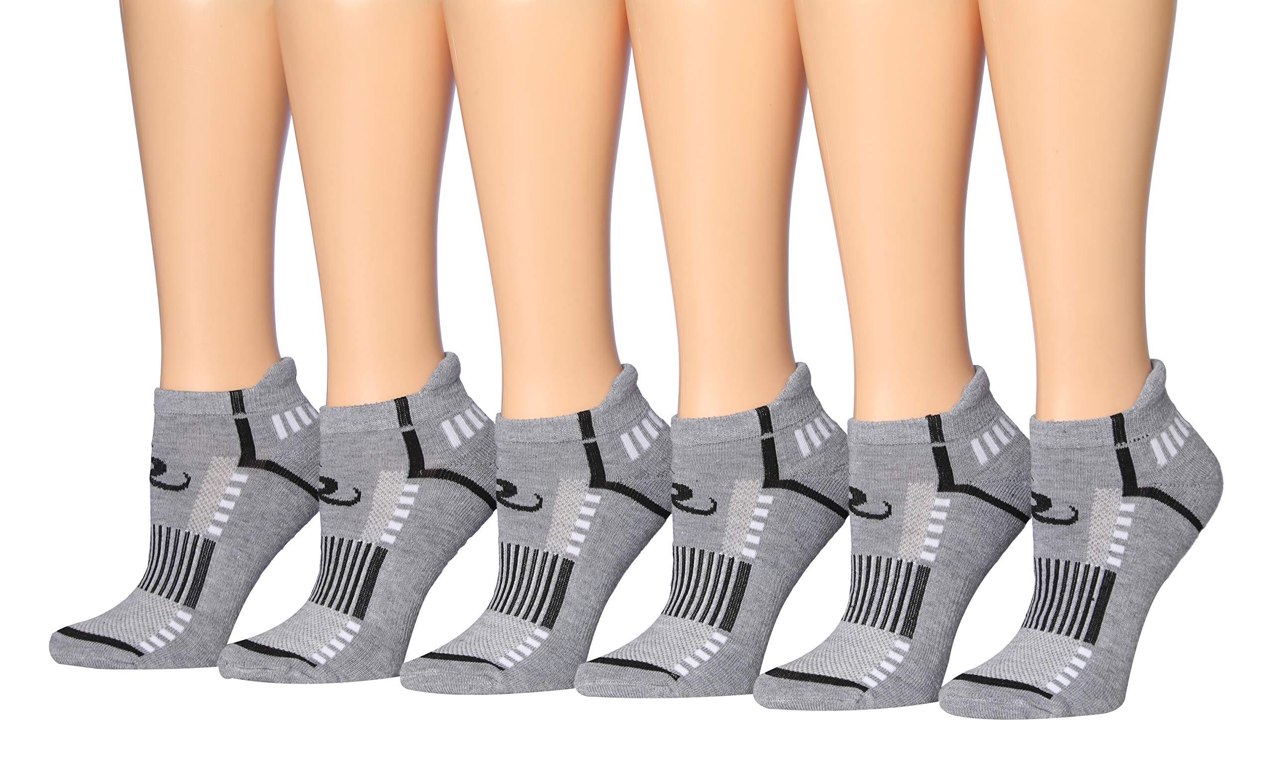 Athletic Grey Low Cut Socks