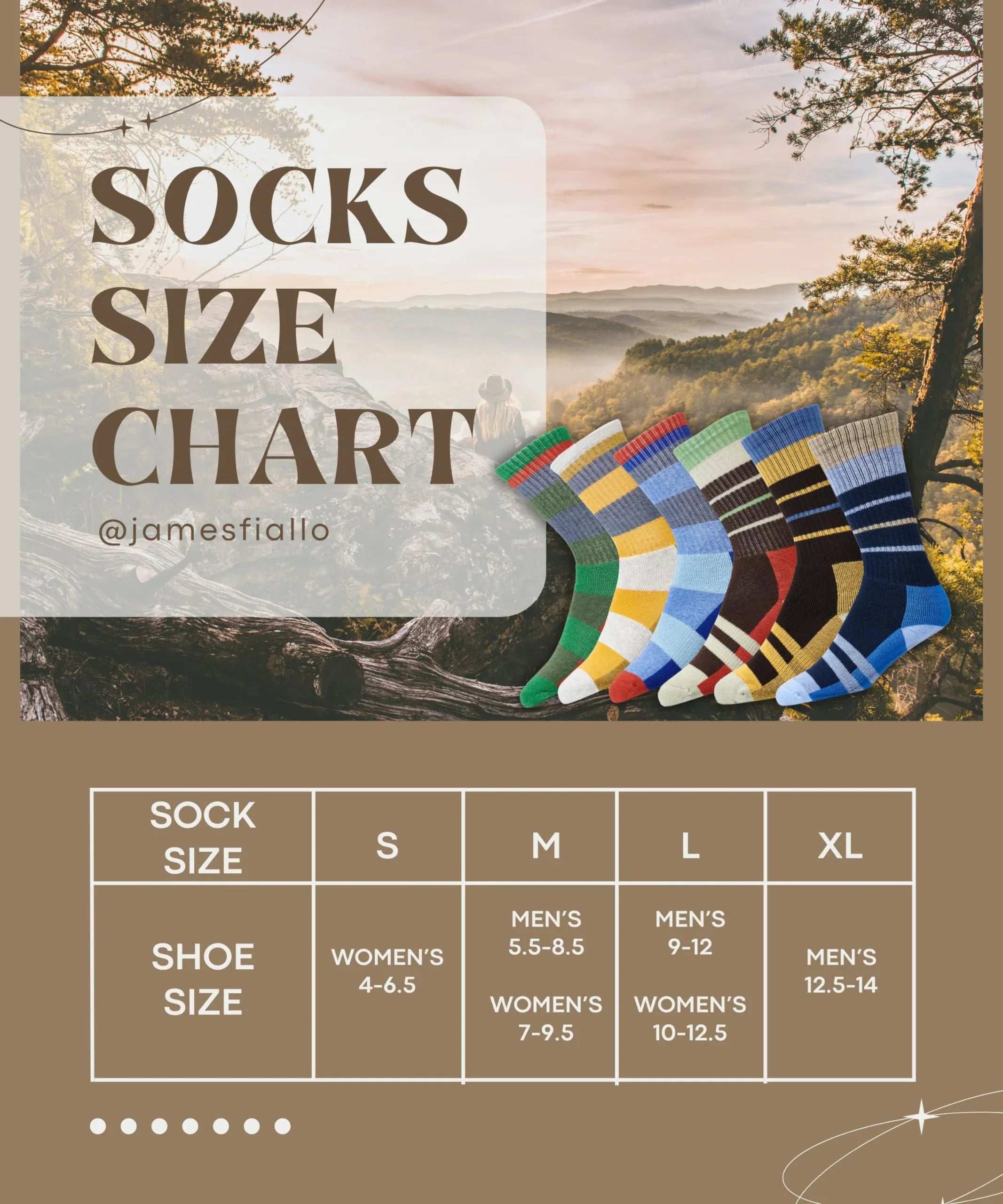 Elegance Dress Socks Size