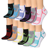 Multicolor Low Cut Running Socks