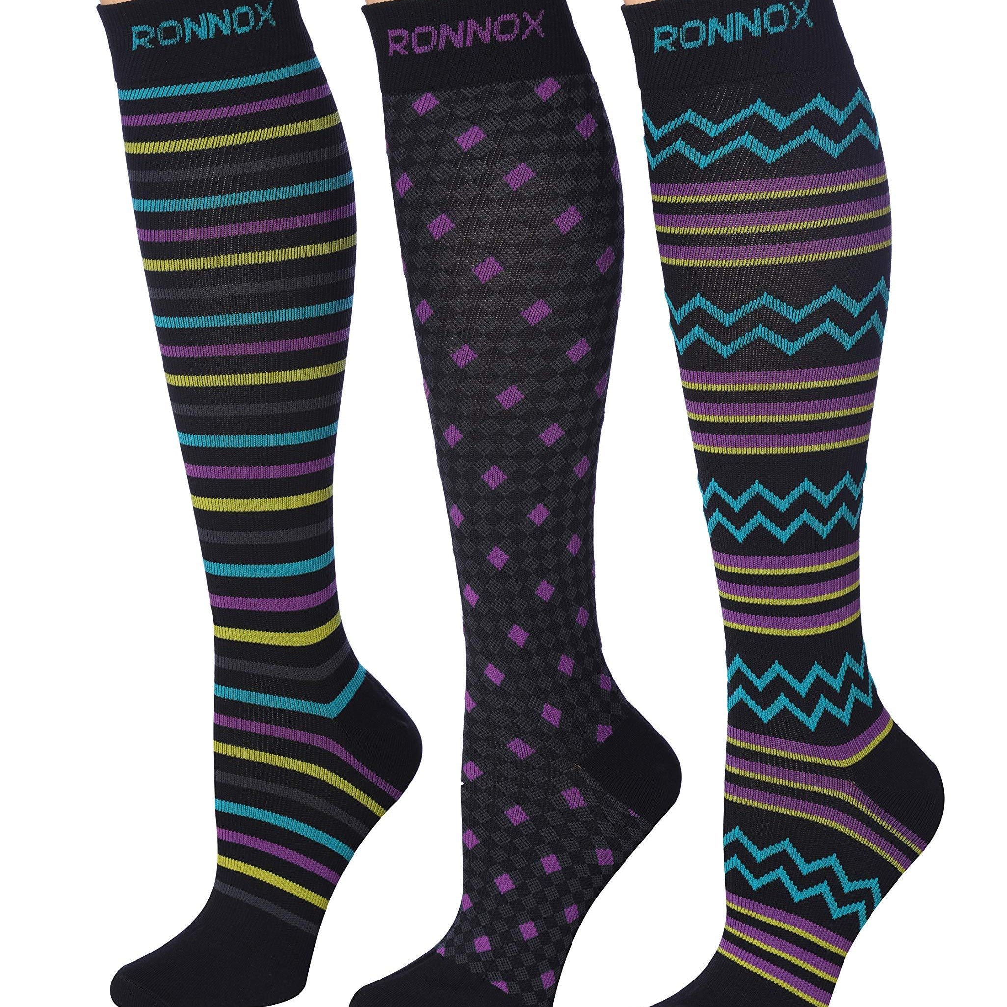Compression Stripe Socks