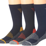 JAMES FIALLO Men's Outdoor Heavy Weight Boot Hiking Socks 3-Pair Pack - Tipi Toe Socks